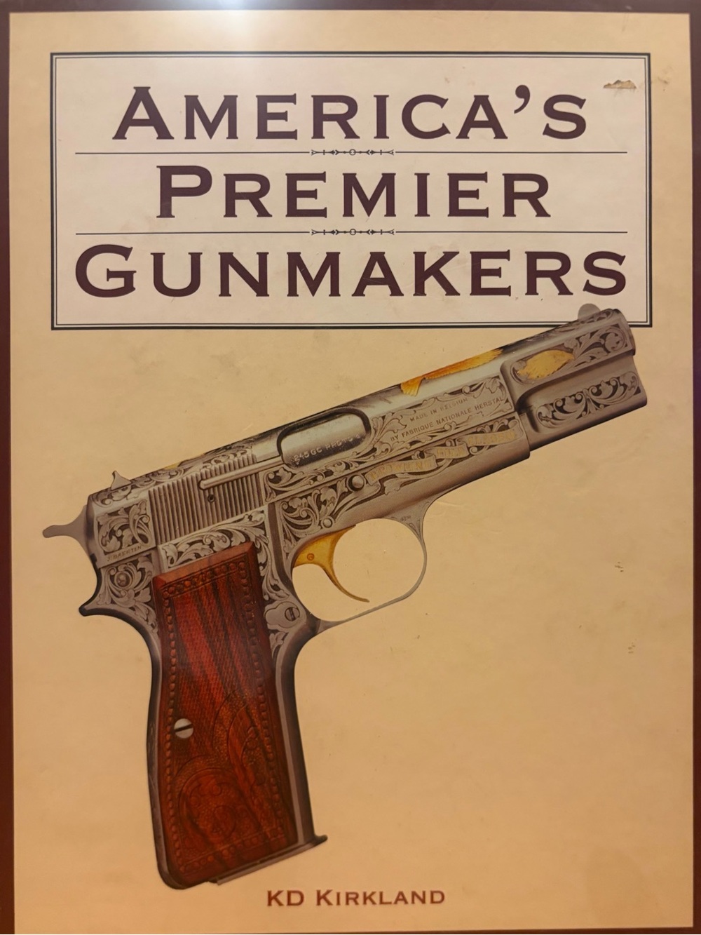 4-book boxed set titled "America's Premier Gunmakers" authored by K.D. Kirkland